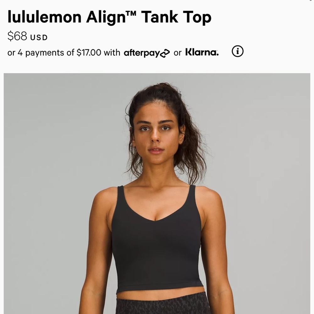 Lululemon Align Tank